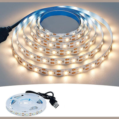 141543 - vidaXL Shirit LED RGB, furnizim USB 5V, me kontrollues të integruar (50 cm)
