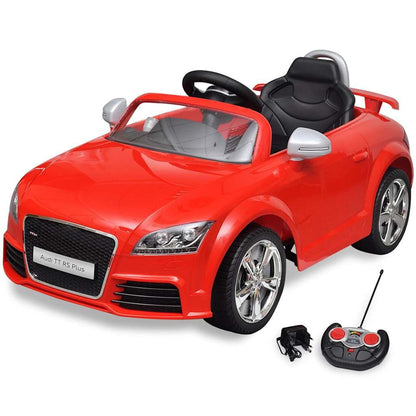 265000 - VIDAXL Audi TT RS Makinë me ulëse për fëmijë me telekomandë, e kuqe