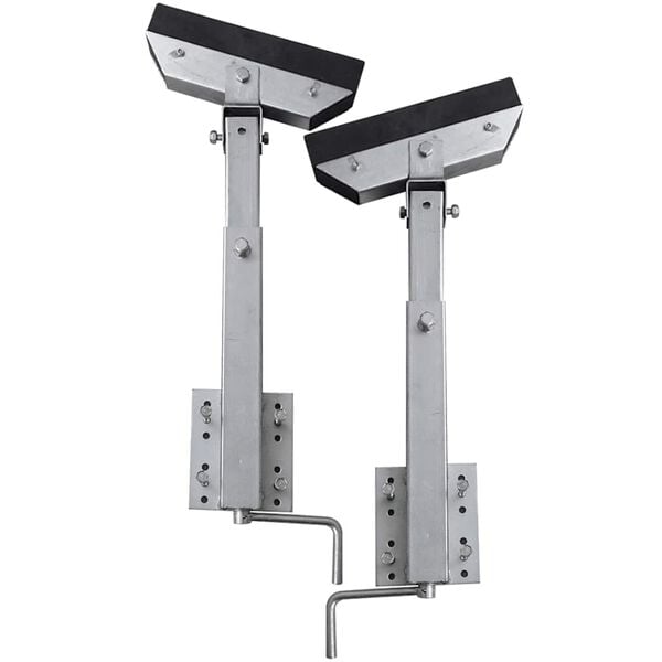 334016 - VIDA XL Rimorkio Varkash me Mbështetëse të Fortë, 2 copësh, 63 - 88 cm