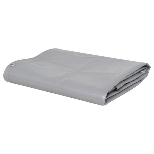 334021 - VIDAXL Tenda prej gome 650 g/m² 5x6 m Gri