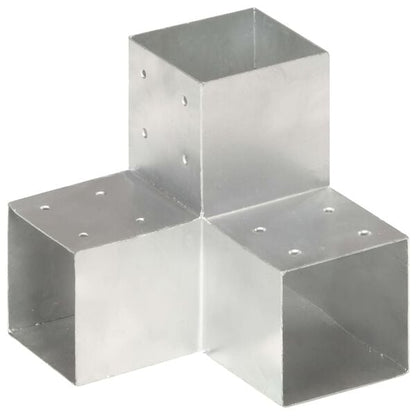 333018 - VIDAXL Lidhës Shtylle në Formë Y Metal i Galvanizuar 101x101 mm