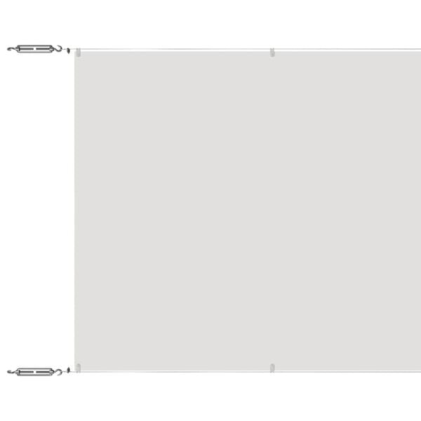 333020 - VIDA XL Tendë Vertikale e Bardhë 140x600 cm Pëlhurë Oxford