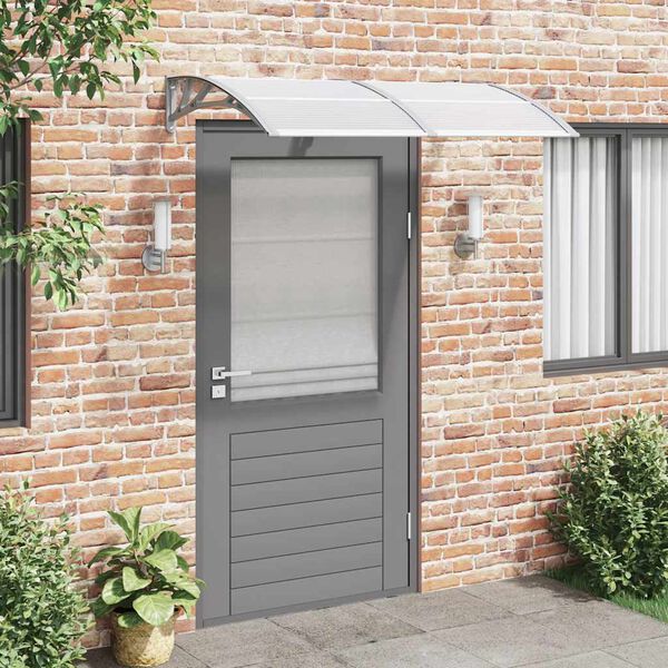 333034 - VIDAXL Tendë Dere Gri 150x100 cm Polikarbonat