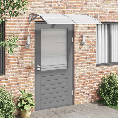 333034 - VIDAXL Tendë Dere Gri 150x100 cm Polikarbonat