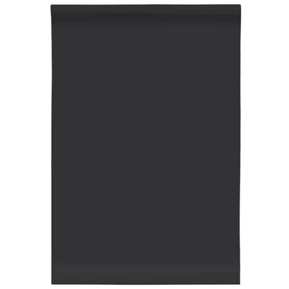 333041 - VIDAXL Ngjitëse Mobiljesh Vetëngjitëse e Zezë Mat, 90x500 cm, PVC