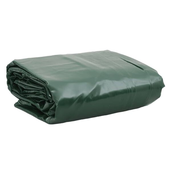 212103 - vidaXL Mbulese (tarpaulin), 5×6 m, jeshile, PVC heavy-duty