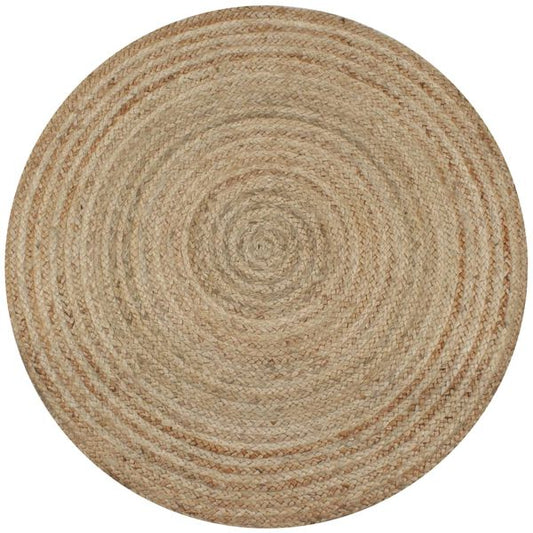 333177 - VIDAXL Qilim i thurur prej jute, i rrumbullakët 150 cm