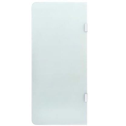 334063 - VIDA XL Mbrojtëse Privatësie për Urinal të Montuar në Mur, Xham i Temperuar 90x40 cm