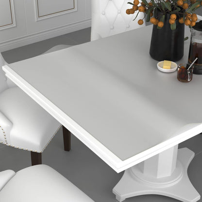 280076 - VIDA XL Mbrojtëse Tavoline Mat 180x90 cm 1,6 mm PVC