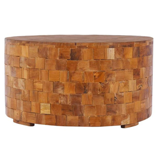 244398 - VIDAXL Tavolinë kafeje 60x60x35 cm Dru Tiku i fortë