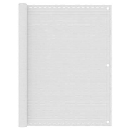 291076 - VIDAXL Perde Ballkoni e Bardhë 120x500 cm HDPE