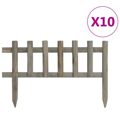 265116 - vidaXL Bordura Dekorative për Kopsht 4.4 m – Set 10 Copë