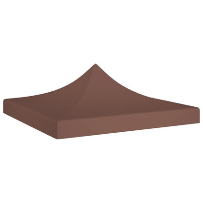 280087 - VIDAXL Çati Tende për Festa, 3x3 m, Kafe, 270 g/m²