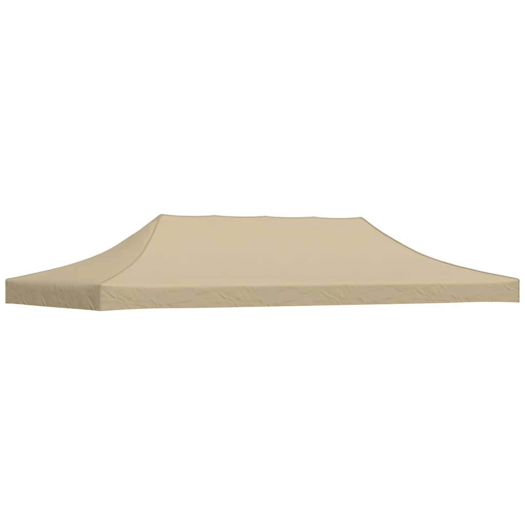 333089 - VIDAXL Çati Tende për Festa 6x3 m Ngjyrë Bezhë 270 g/m2