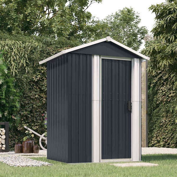 333094 - VIDAXL Kasolle Kopshti Antracit 126x97,5x177 cm Çelik i Galvanizuar