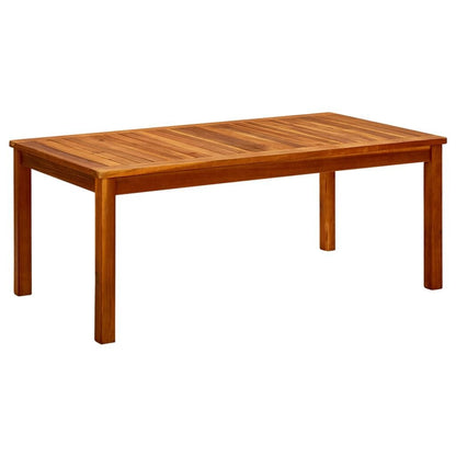 265092 - VIDA XL Tavolinë kafeje për kopsht 110x60x45 cm prej druri akacie të fortë