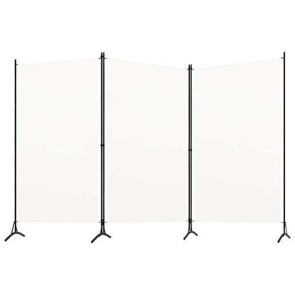 291131 - VIDA XL Ndarës Dhome me 3 Panele, i Bardhë 260x180 cm