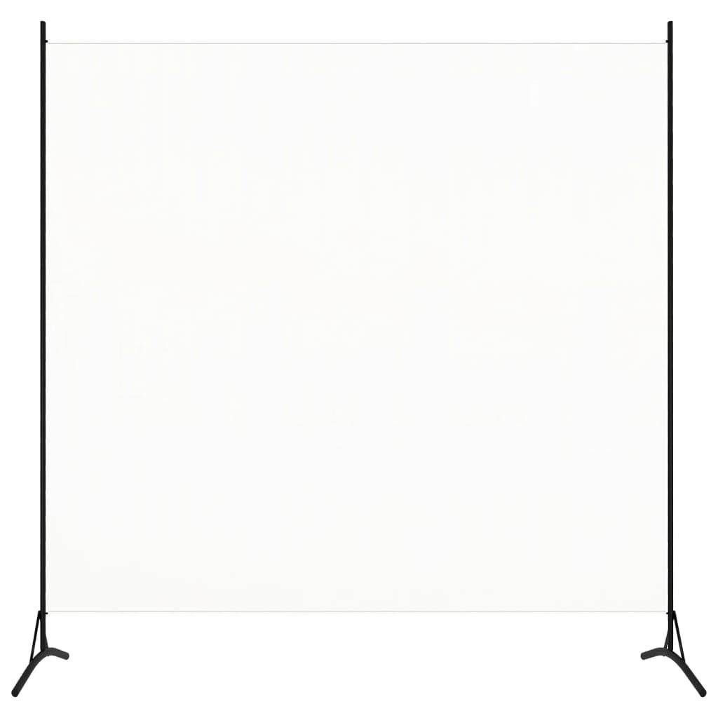 265144 - VIDA XL Ndarëse Dhome e Bardhë 175x180 cm Pëlhurë