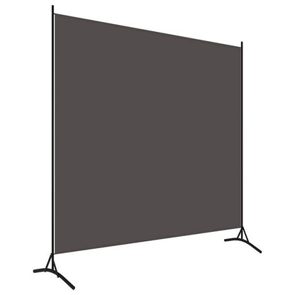 291135 - VIDAXL Ndarëse Dhome Antracit 175x180 cm Pëlhurë