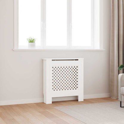 280149 - VIDAXL Mbulesë Radiatori MDF e Bardhë 78 cm
