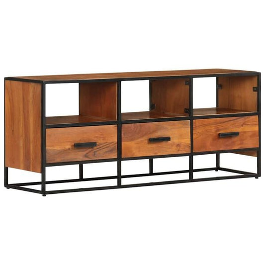 291140 - VIDAXL Dollap TV 110x30x45 cm Dru Akacie i Fortë