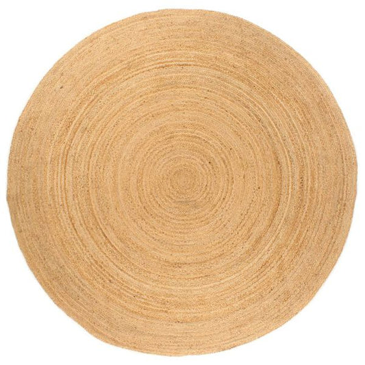 333146 - VIDAXL Qilim i thurur prej jute, i rrumbullakët 210 cm
