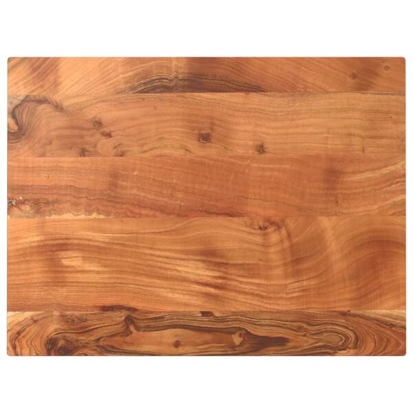 334194 - VIDA XL Sipërfaqe Tavoline Drejtkëndëshe 80x70x3,8 cm Dru Masiv Akacie