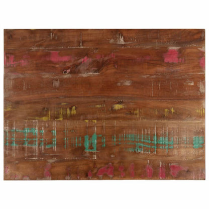 265242 - VIDA XL Sipërfaqe Tavoline Drejtkëndëshe 80x60x3,8 cm Dru i Masturbuar i Ricikluar