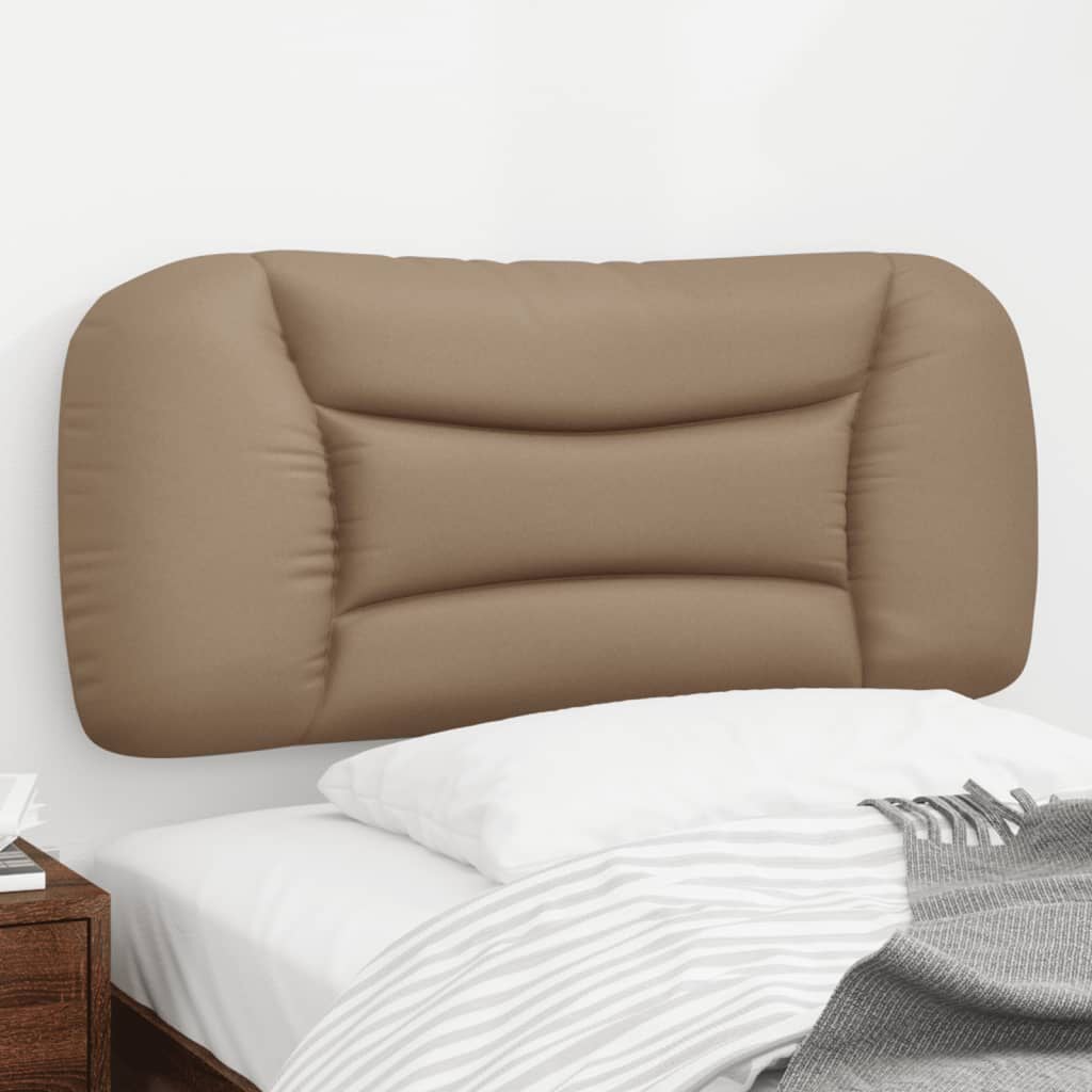 265269 - VIDA XL Jastëk për Kokën e Kreut "Hvar" Cappuccino 90 cm Lëkurë Artificiale