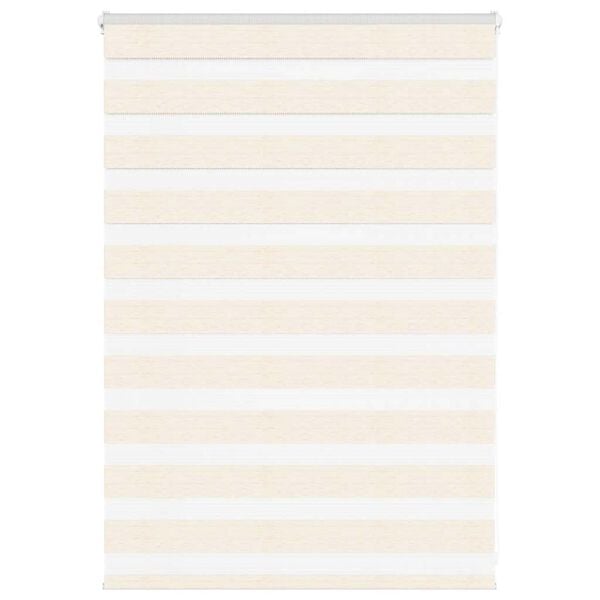333305 - VIDAXL Perde Zebra Mermeri Bezh 110x100 cm Poliester