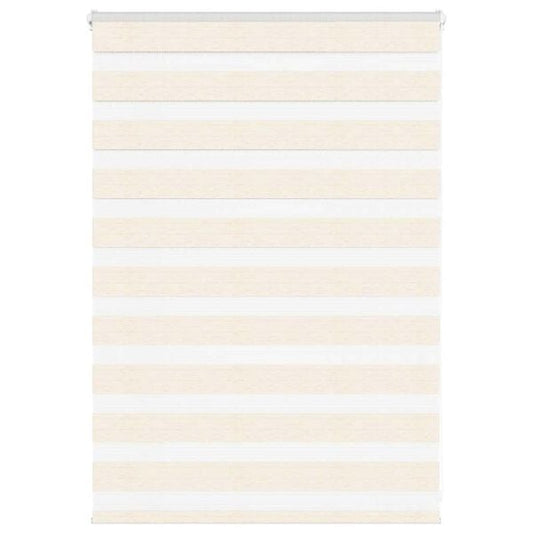 333305 - VIDAXL Perde Zebra Mermeri Bezh 110x100 cm Poliester