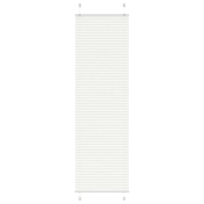 244674 - VIDA XL Perde e Plisuar e Bardhë 65x200 cm, Gjerësia e Pëlhurës 64,4 cm, Poliester