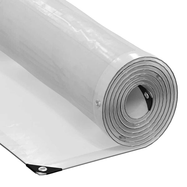 244684 - VIDA XL Tenda Transparente me Vrima Polietileni 6x10 m