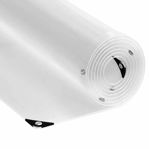 334265 - VIDA XL TENDA TRANSPARENTE ME VRIMA PVC 4X5 M