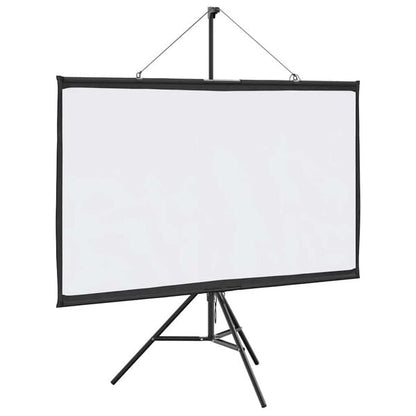 291337 - VIDAXL Ekran projektimi me trekëmbësh, 50 inç, 16:9