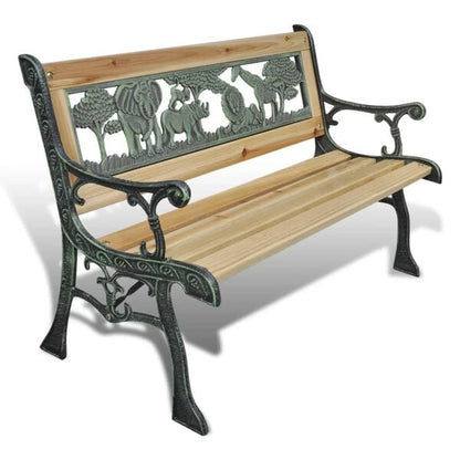 334275 - VIDA XL Stol Kopshti për Fëmijë, 84 cm, druri