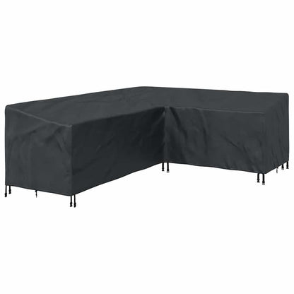 280368 - VIDAXL Mbulesë Mobiljesh e Zezë 250 x 180 x 80 cm Pëlhurë Oxford