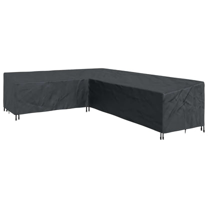 333338 - VIDA XL Mbulesë Mobiljesh 355 x 275 x 80 cm 600D Pëlhurë Oxford në Formë L