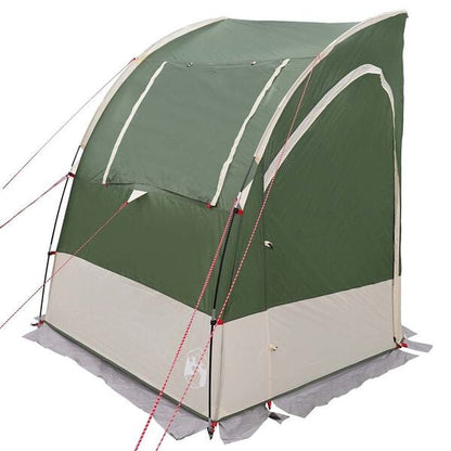 333348 - VidaXL Tendë me kapak të pasmë 194 x 180 x 210 cm Tafta jeshile