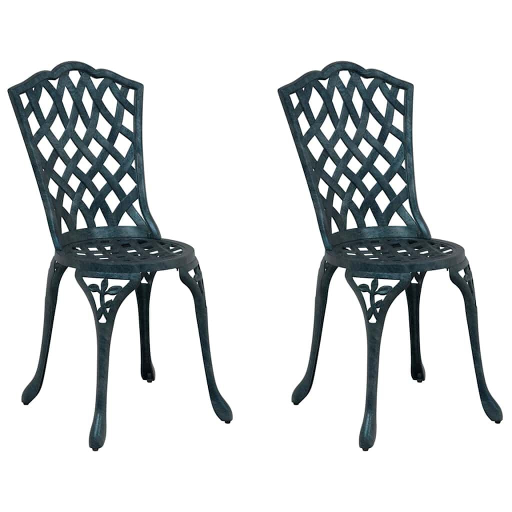 280395 - Karrige Kopshti vidaXL 2 copë 39 x 40 x 87 cm Alumini