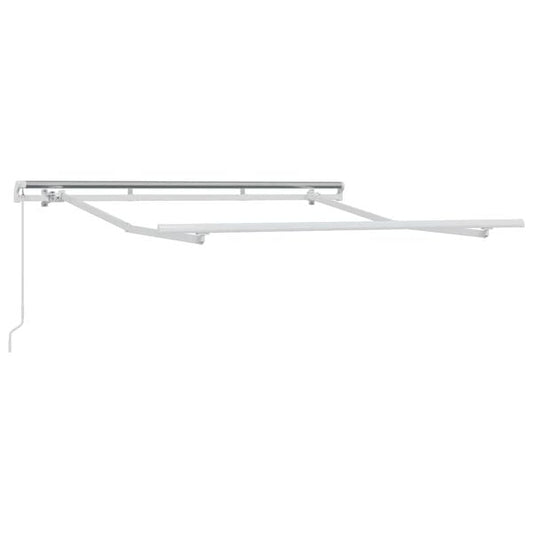 333364 - VIDAXL Kornizë tendë e bardhë 2.5 x 2 m metalike