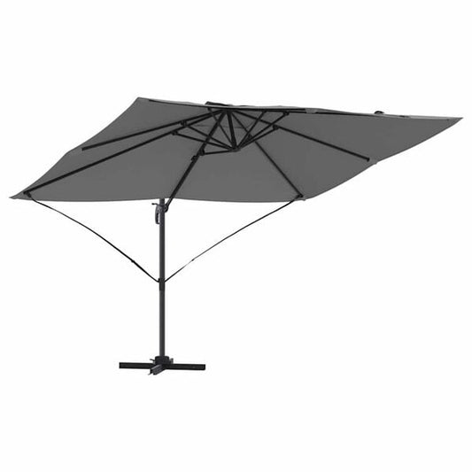 291375 - VIDAXL Çadër 351 x 250 x 260 cm Poliester dhe Alumin Antracit