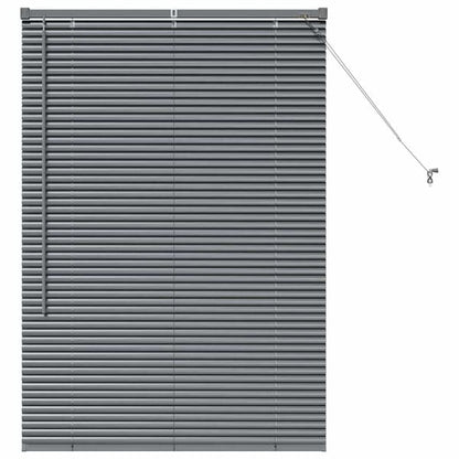 291384 - VIDAXL Perde Veneciane Gri e Errët 130 x 95 cm Alumini