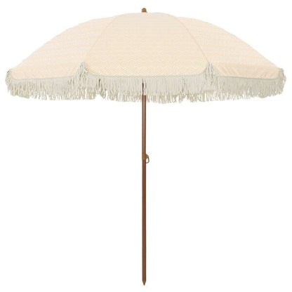 291386 - VIDAXL Çadër Plazhi 205 x 205 x 210 cm Poliester dhe Çelik i Rrumbullakët