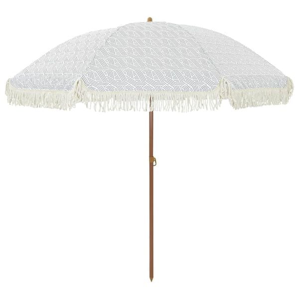 291387 - VIDA XL Çadër Plazhi 205 x 205 x 210 cm Poliester dhe Çelik