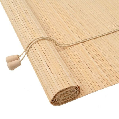 291388 - VIDA XL Perde me Rrotull Natyrale 120 x 220 cm Bambu