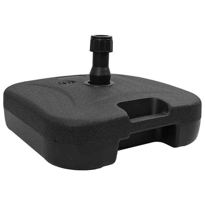 244728 - vidaXL Parasol Base Black 45 x 45 x 29.5 cm High-density polyethylene