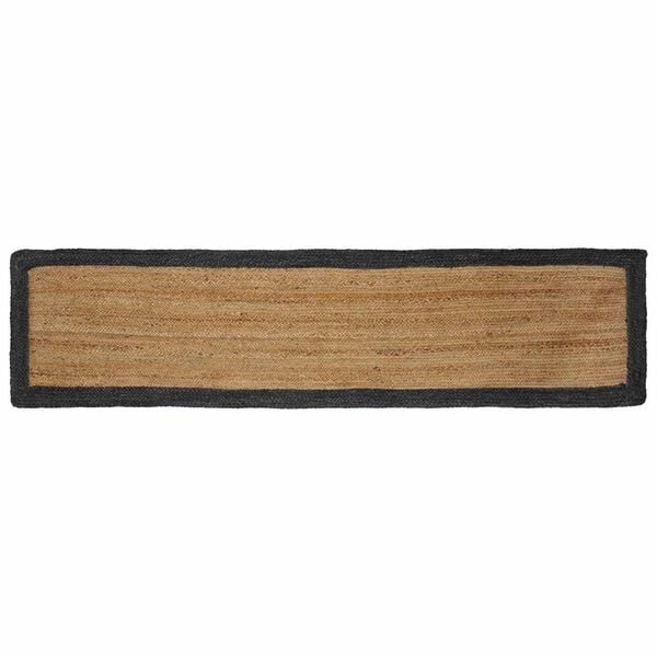 291404 - VIDA XL Qilim për Zonën Gri të Errët 60 x 300 cm Jute