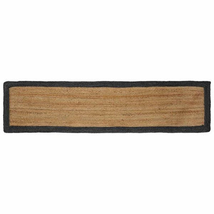 291404 - VIDA XL Qilim për Zonën Gri të Errët 60 x 300 cm Jute