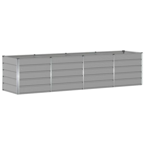 334348 - VIDAXL Vazo Gri e Çelët 320 x 80 x 75 cm Çelik